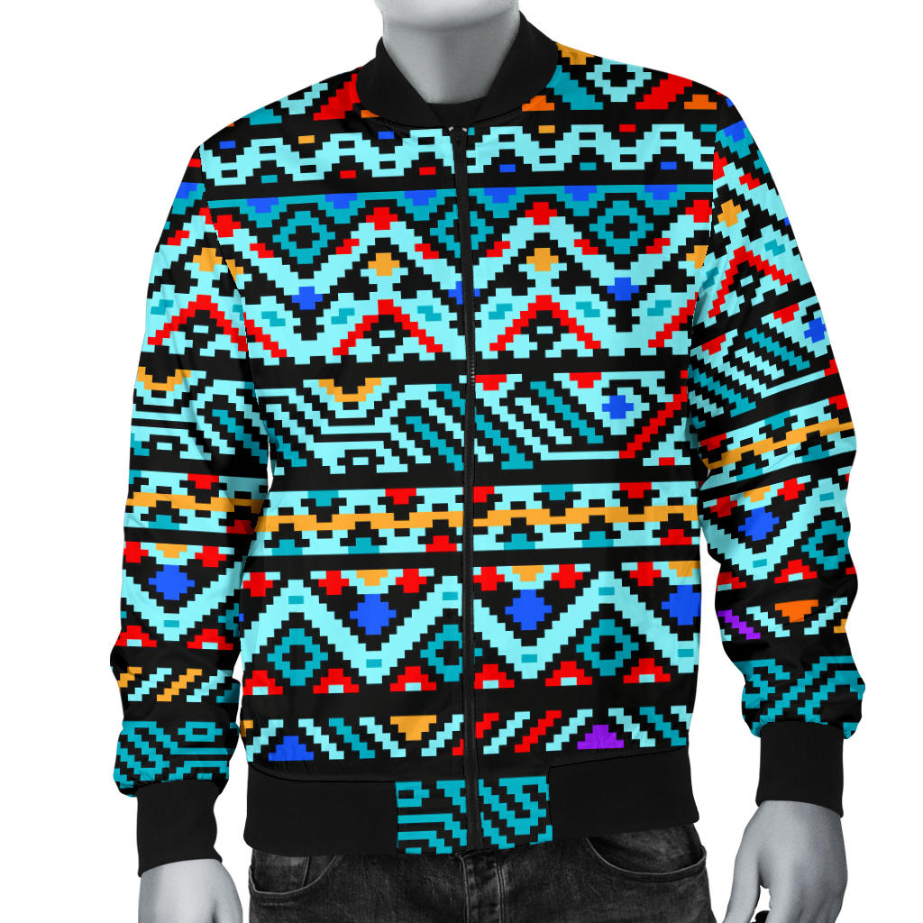 Southwestern Style Men Bomber Jacket