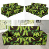 Peas Pattern Print Design A03 Sofa Slipcover