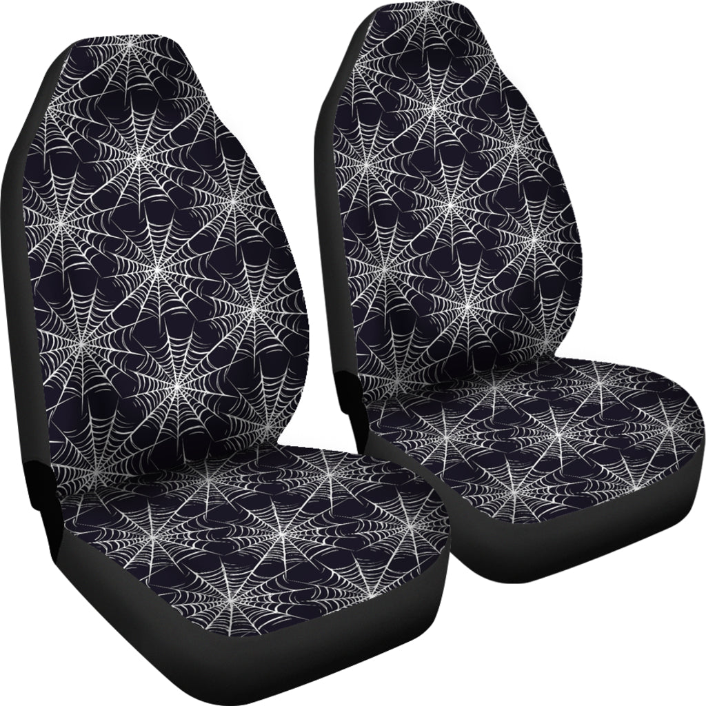 Spider Web Print Design LKS303 Car Seat Covers