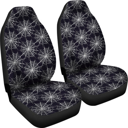 Spider Web Print Design LKS303 Car Seat Covers