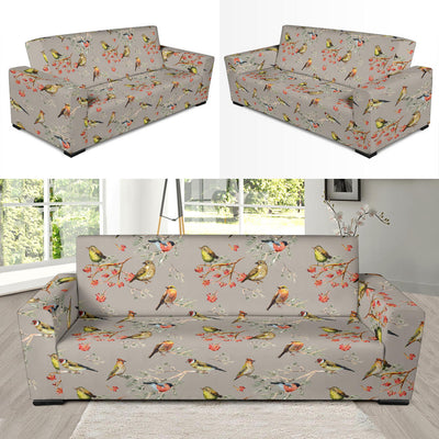 Birds Pattern Print Design 03 Sofa Slipcover