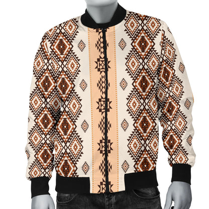 Native Classic Pattern Print Men Bomber Jacket
