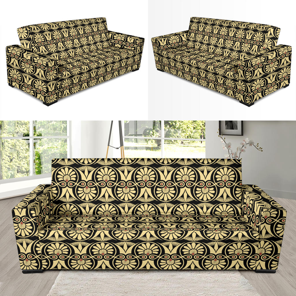 Ancient Greek Print Design LKS3014 Sofa Slipcover