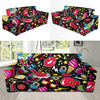 Pop Art Pattern Print Design A04 Sofa Slipcover