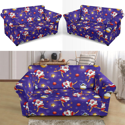 Ski Print Design LKS308 Loveseat Couch Slipcover