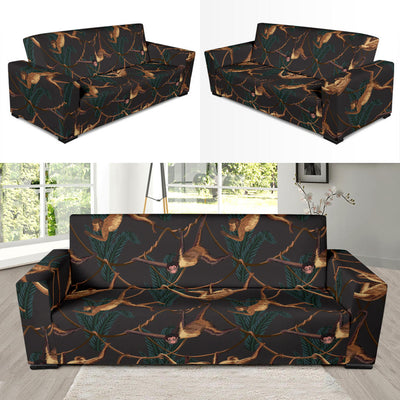 Monkey Pattern Print Design 02 Sofa Slipcover