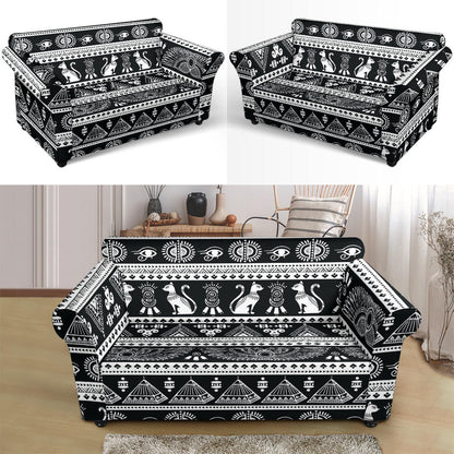 Tribal Pattern Print Design LKS305 Loveseat Couch Slipcover