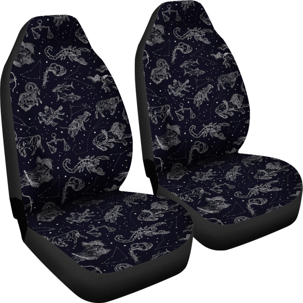 Zodiac Print Design LKS304 Car Seat Covers