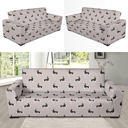Siberian Huskies Print Design LKS301 Sofa Slipcover