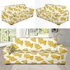 Nachos Pattern Print Design A01 Sofa Slipcover