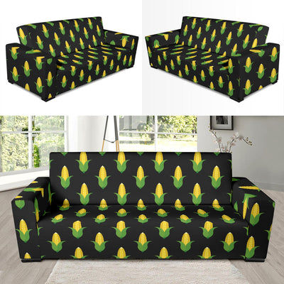 Corn Pattern Print Design 05 Sofa Slipcover