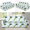 Leek Pattern Print Design 03 Sofa Slipcover