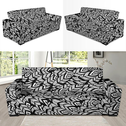 Tribal Pattern Print Design LKS302 Sofa Slipcover