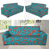 Chilli Pepper Pattern Print Design 05 Sofa Slipcover