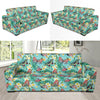 Butterfly Pattern Print Design 09 Sofa Slipcover