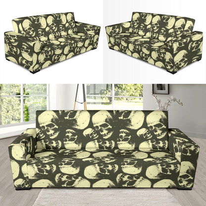 Skull Print Design LKS302 Sofa Slipcover