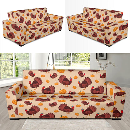 Thanksgiving Print Design LKS308 Sofa Slipcover