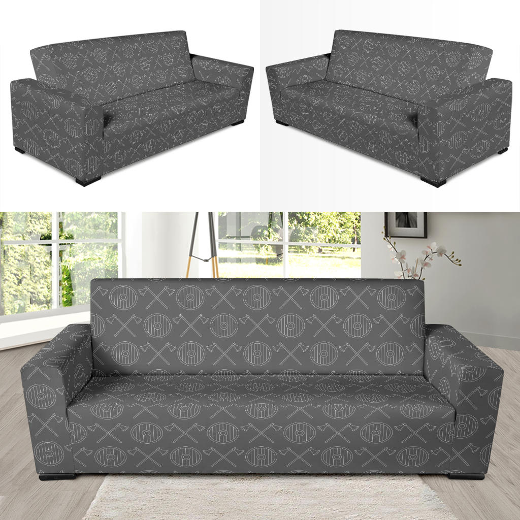 Vikings Print Design LKS303 Sofa Slipcover