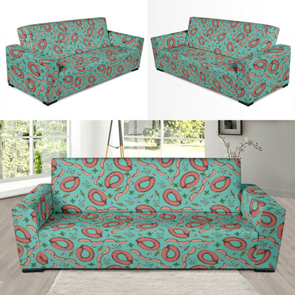 Sausage Print Design LKS303 Sofa Slipcover
