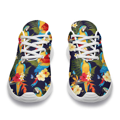 Parrot Themed Design Athletic Shoes