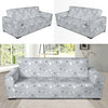 Cloud Pattern Print Design 04 Sofa Slipcover