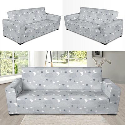 Cloud Pattern Print Design 04 Sofa Slipcover