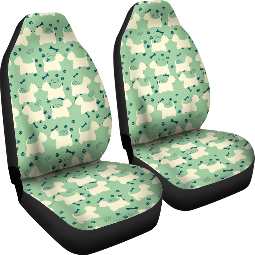 Scottish Terriers Print Design LKS302 Car Seat Covers