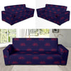 Bicycle Pattern Print Design 01 Sofa Slipcover