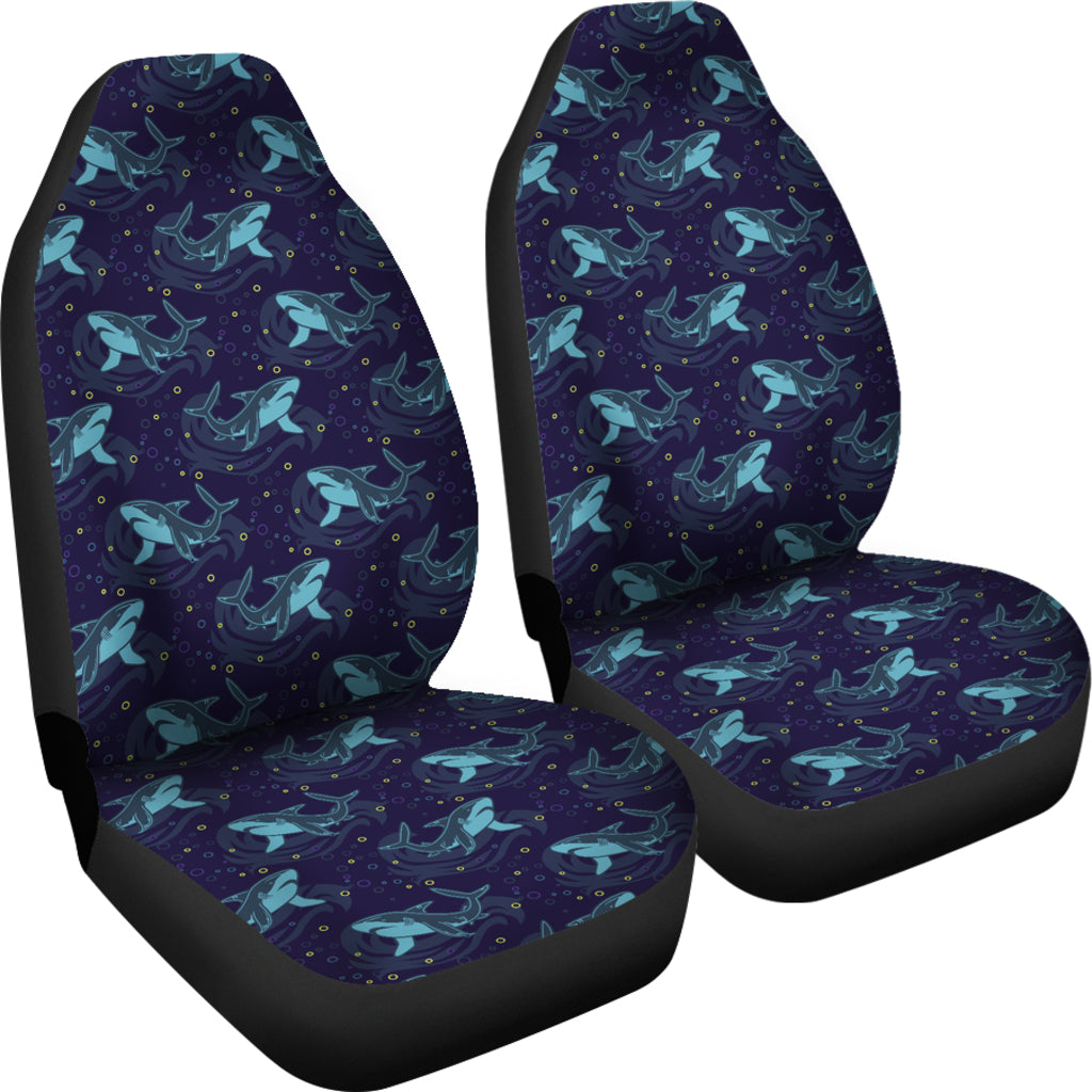 Shark Print Design LKS306 Car Seat Covers