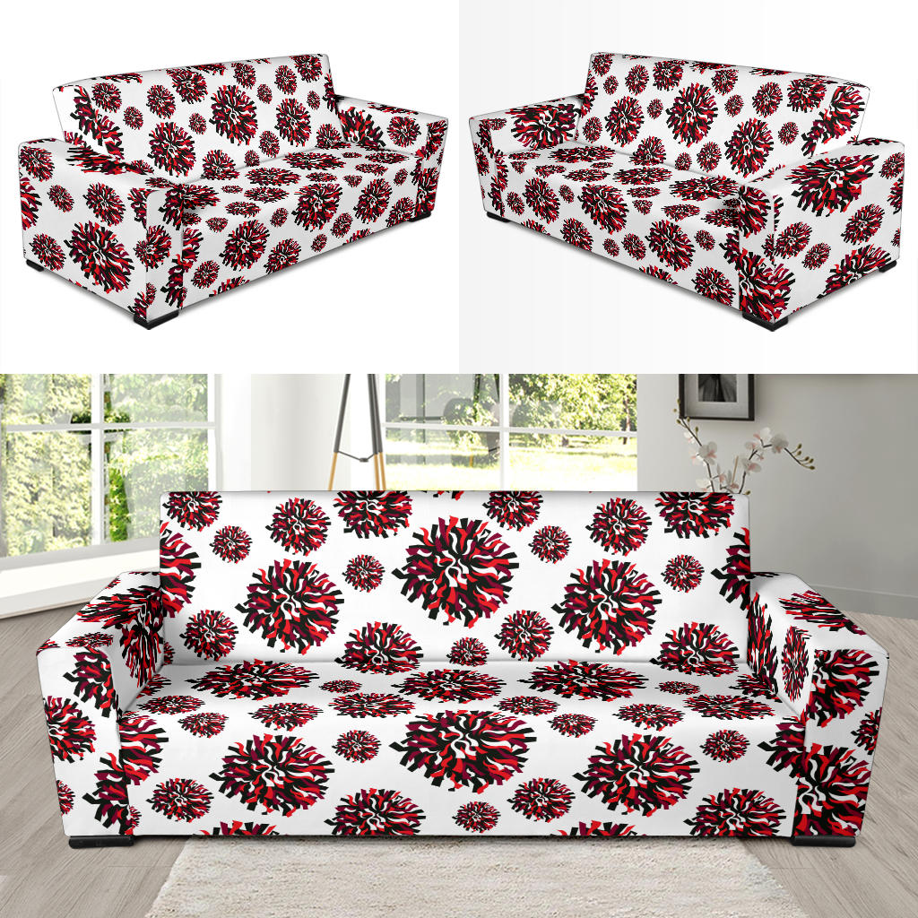 Cheerleader Pattern Print Design 01 Sofa Slipcover
