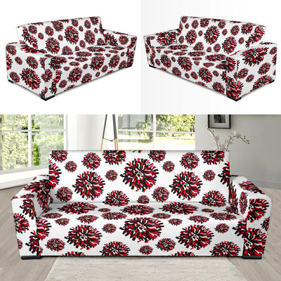 Cheerleader Pattern Print Design 01 Sofa Slipcover