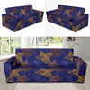 Goldfish Pattern Print Design 01 Sofa Slipcover