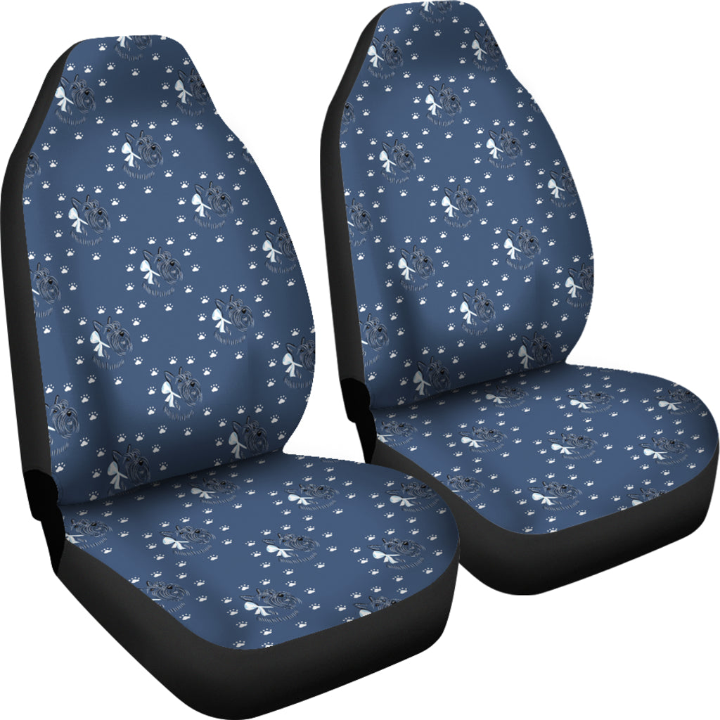 Scottish Terriers Print Design LKS307 Car Seat Covers