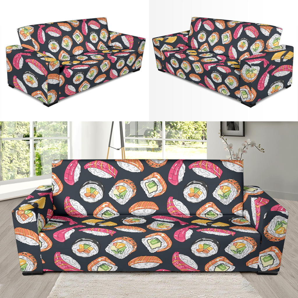 Sushi Print Design LKS306 Sofa Slipcover
