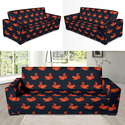 Squirrel Print Design LKS306 Sofa Slipcover