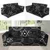 Pentagram Pattern Print Design A01 Sofa Slipcover