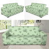 Broccoli Pattern Print Design 05 Sofa Slipcover