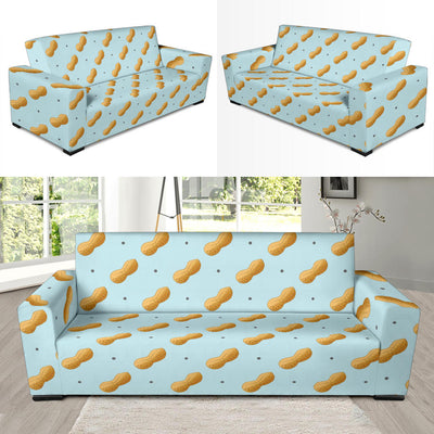 Peanut Pattern Print Design A03 Sofa Slipcover