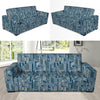 City Pattern Print Design 01 Sofa Slipcover