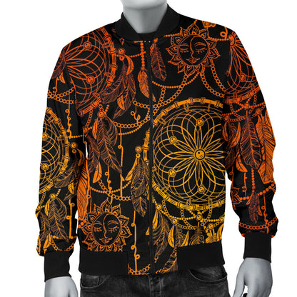 Dream catcher Sun and Moon Men Bomber Jacket