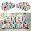 Aloha Hawaii Surfboard Pattern Print Design 02 Sofa Slipcover