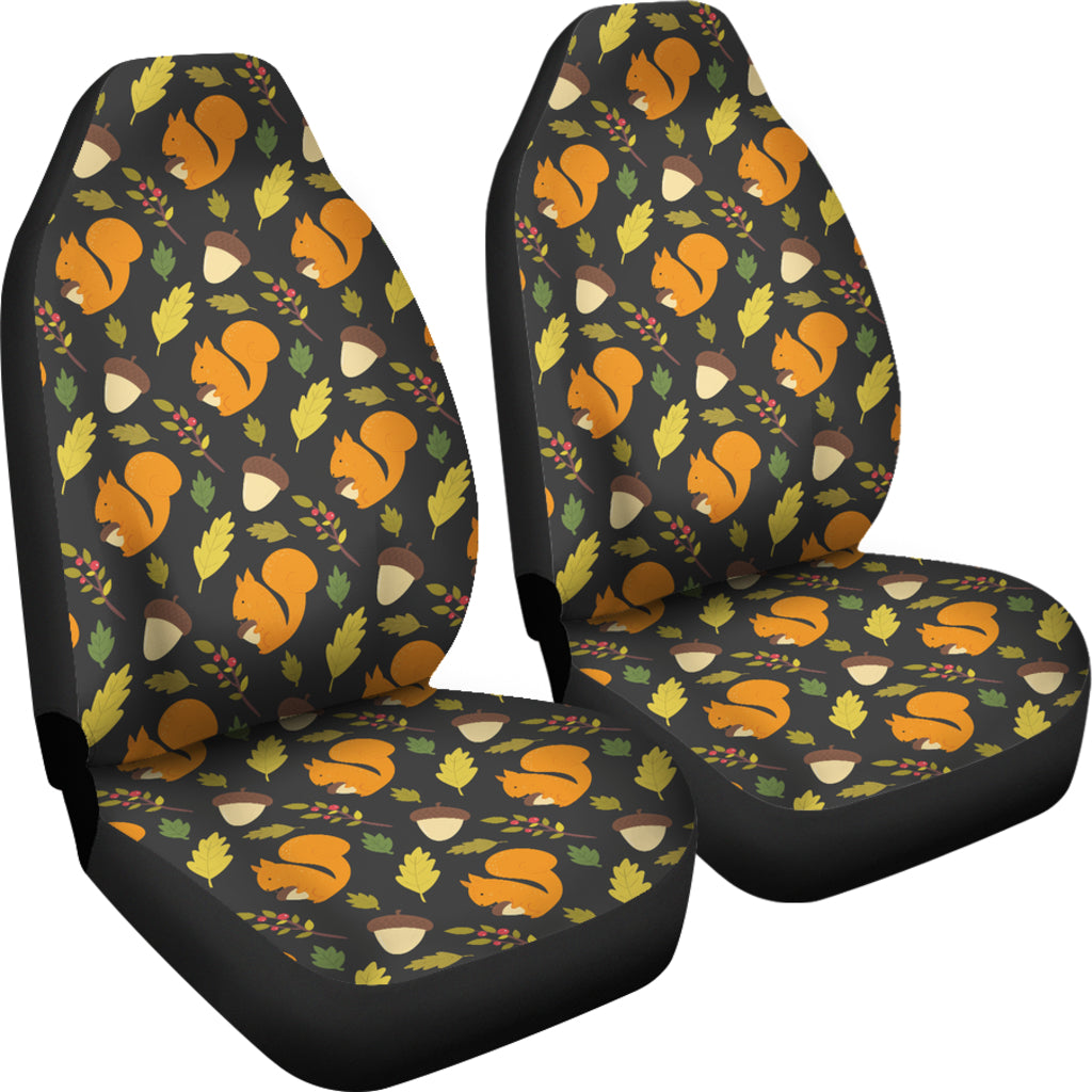 Squirrel Print Design LKS301 Car Seat Covers