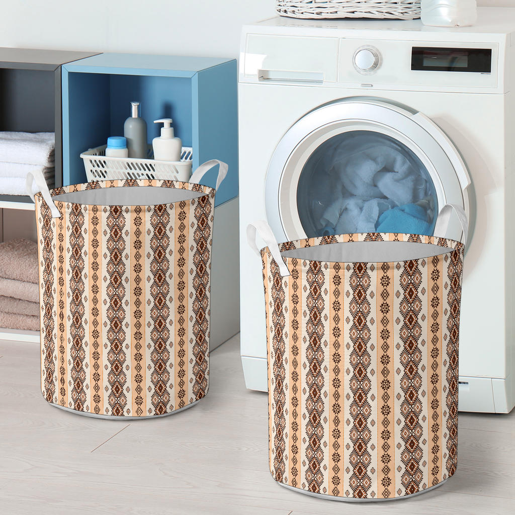 Native Classic Pattern Print Laundry Basket