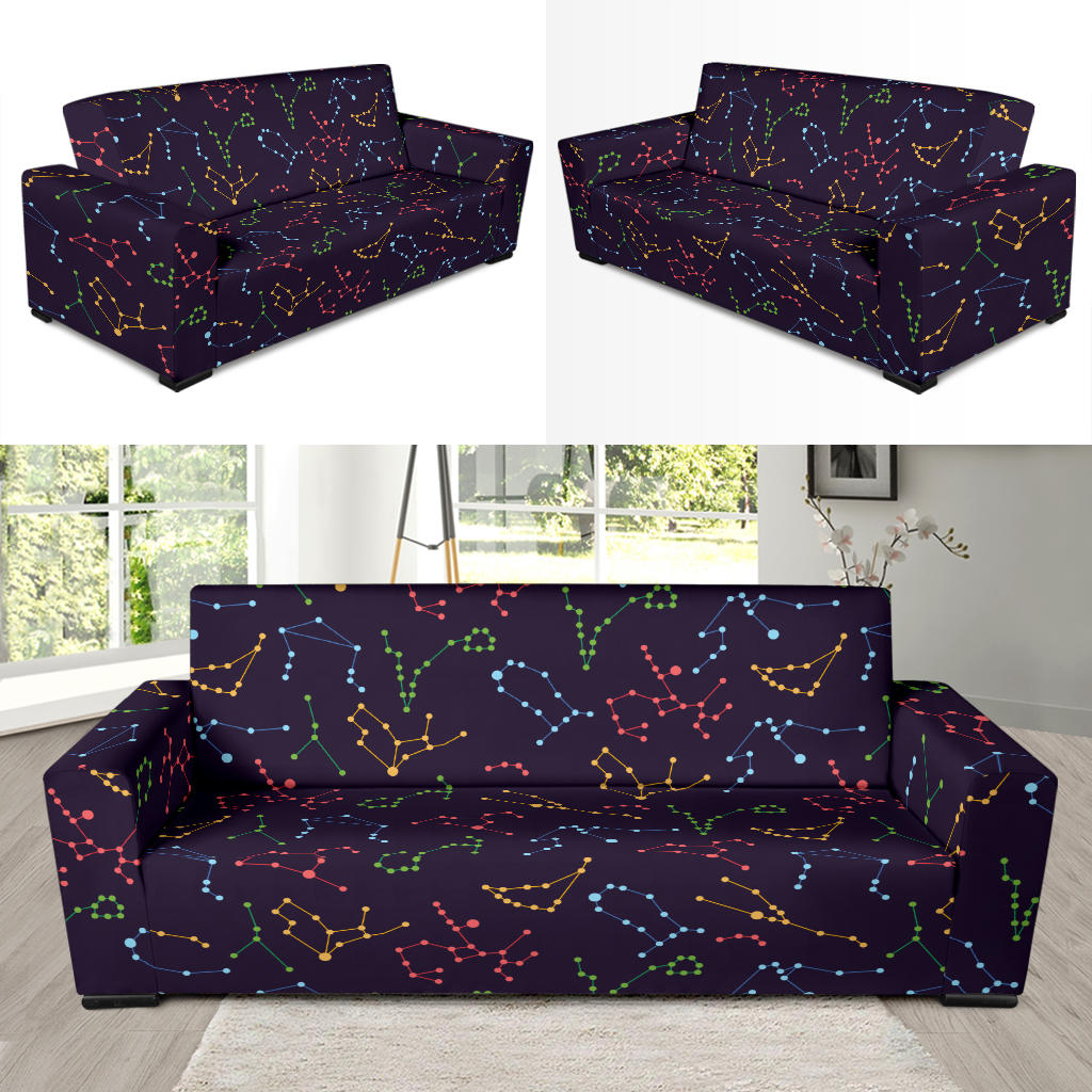 Zodiac Print Design LKS301 Sofa Slipcover
