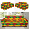 Rasta Pattern Print Design A03 Sofa Slipcover