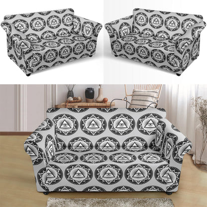Third Eye Print Design LKS301 Loveseat Couch Slipcover