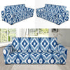 Ikat Pattern Print Design 03 Sofa Slipcover