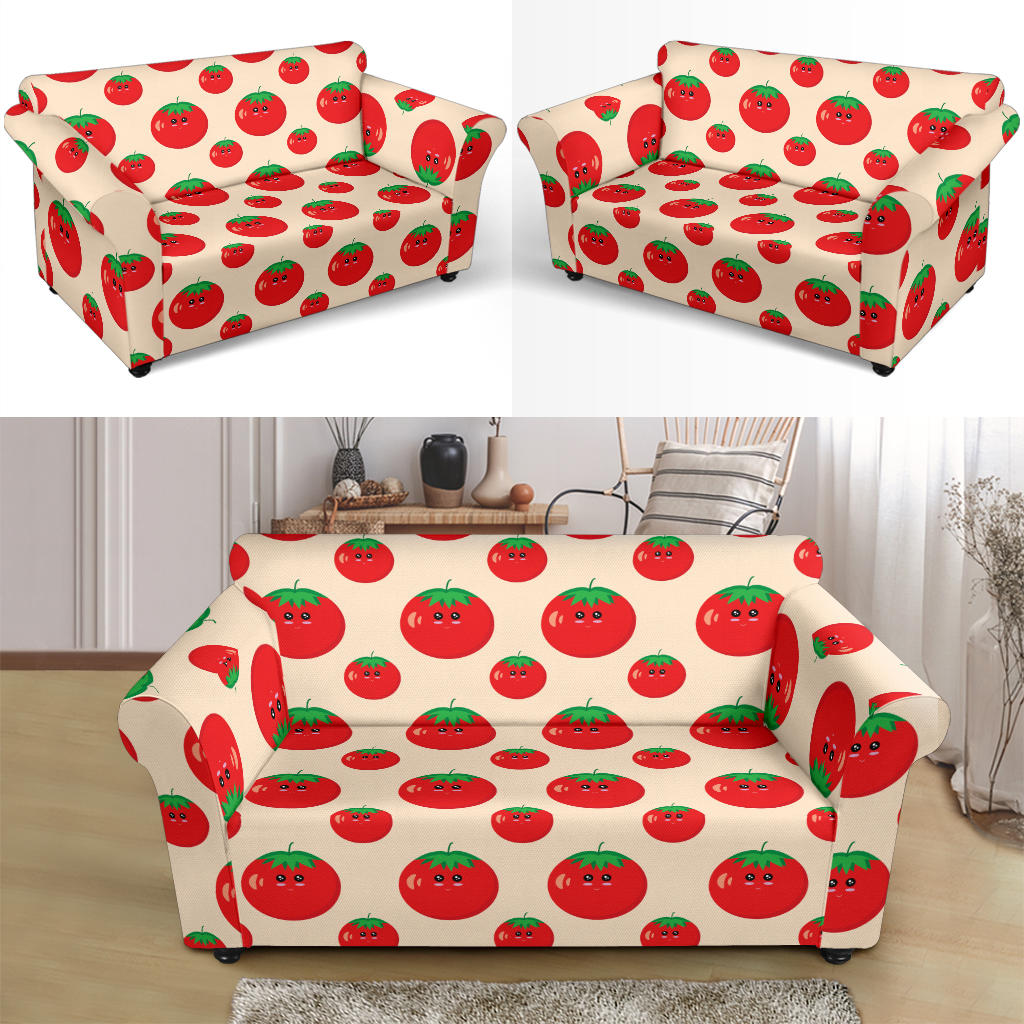 Tomato Print Design LKS308 Loveseat Couch Slipcover