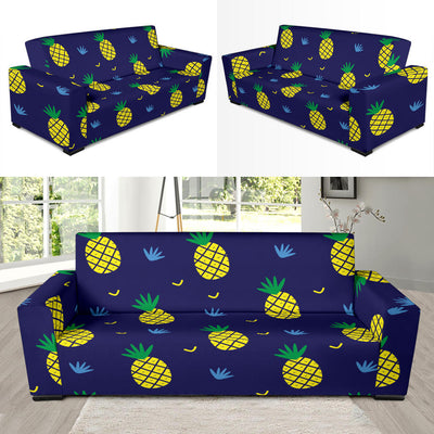 Pineapple Pattern Print Design A01 Sofa Slipcover