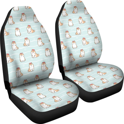 Shiba Inu Print Design LKS3011 Car Seat Covers